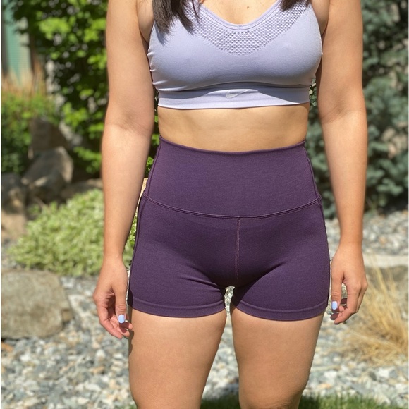 Alphalete purple shorts - Picture 1 of 3